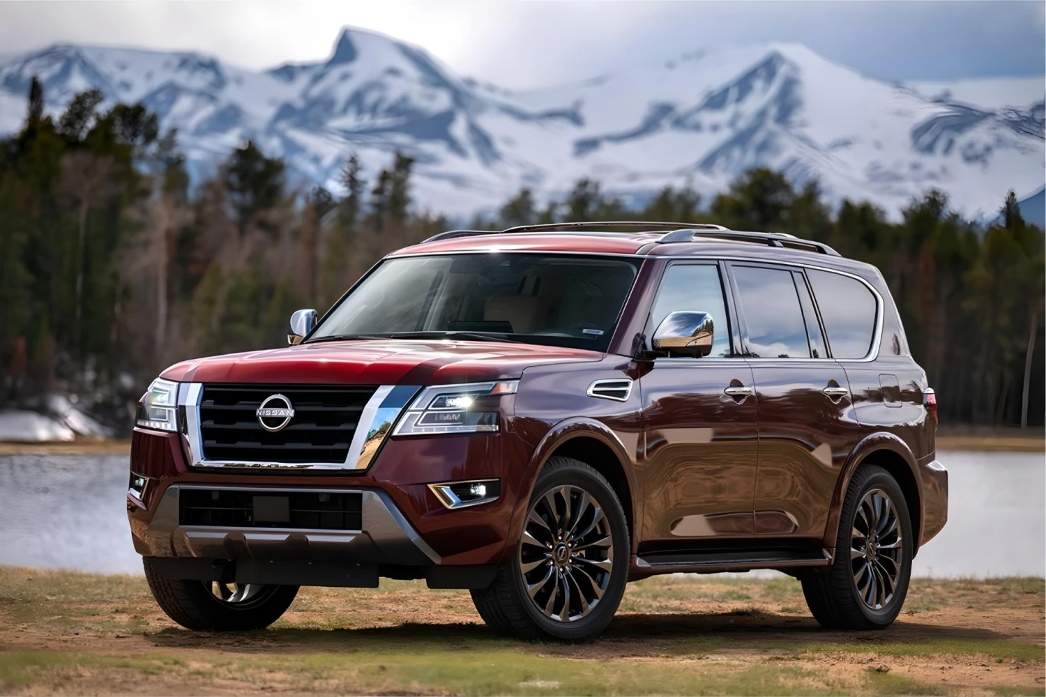 car garbage can for Nissan Armada