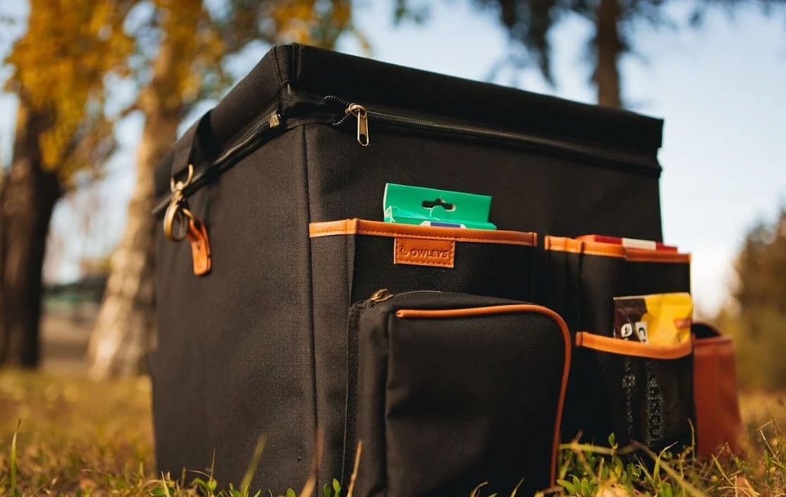 Chevrolet Tahoe organizer for road trip